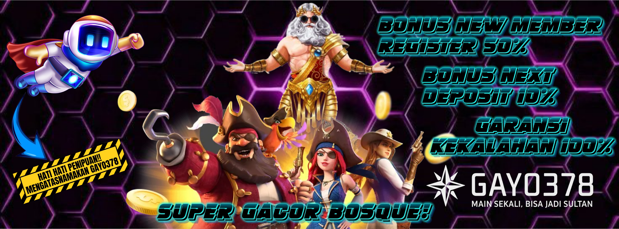 PROMO BONUS 50% & 10%